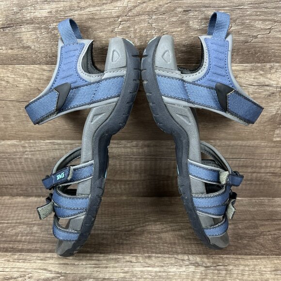 Teva Tirra Gray Blue Womens US Size 7.5 EUR 38.5 4266 Sandals - Picture 7 of 10